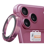 iPhone 18 Pro/18 Pro Max Hat Prince Kameralinssin Panssarilasi Suojus - Burgundi