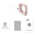 Hat Prince Apple Watch Series SE (2022)/SE/6/5/4 Full Suojaussetti - 40mm - Pinkki