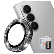 Samsung Galaxy Z Fold8 Ultra Hat Prince Glitter Kameralinssin Panssarilasi - 9H - Musta