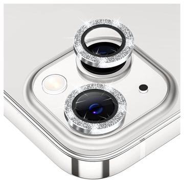 Hat Prince Glitter iPhone 14/14 Plus Kameralinssin Panssarilasi - 9H - Hopea