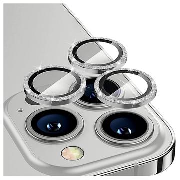 Hat Prince Glitter iPhone 14 Pro/14 Pro Max Kameralinssin Panssarilasi - 9H - Hopea
