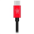 Hat Prince HC-13 USB-C / 3.5mm & C-Tyyppi Äänisovitin - Punainen
