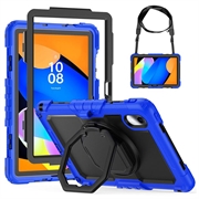 Lenovo Tab M11/Idea Tab Heavy Duty 360 Suojakuori Rannehihnalla - Tummansininen