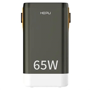 Hepu XXL HP211 60000mAh Powerbank 2xUSB-C PD, 4xUSB-A - 65W - musta