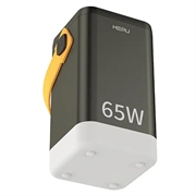 Hepu XXL HP211 60000mAh Powerbank 2xUSB-C PD, 4xUSB-A - 65W - musta