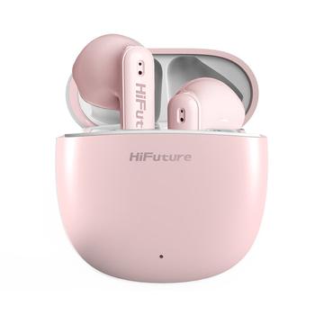 HiFuture Colorbuds2 TWS -kuulokkeet ja latauskotelo - vaaleanpunainen