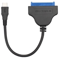 Nopea USB-C - SATA 2.5" Kaapelisovitin - Musta