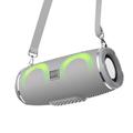 Hoco HC12 Kannettava Bluetooth-kaiutin - 10W - harmaa