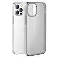 Hoco Light Sarja iPhone 13 Pro Max TPU Suojakuori - Musta / Läpinäkyvä