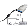 Hoco UA9 C-tyypin USB 3.1 / USB 3.0 OTG-sovitin - Hopea