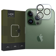 iPhone 15 Pro/15 Pro Max Hofi Cam Pro+ Karkaistu Lasi Kameran Linssisuoja - Läpinäkyvä / Musta