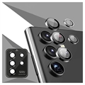 Samsung Galaxy S22 Ultra 5G Hofi Camring Pro+ Kameran Linssisuoja - Musta Reuna