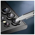 Samsung Galaxy S22 Ultra 5G Hofi Camring Pro+ Kameran Linssisuoja - Musta Reuna