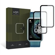 Huawei Watch Fit SE Hofi Hybrid Pro+ Panssarilasi - 9H - musta kehys - 2 kpl.