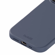 iPhone 16 Pro Max Holdit Silikonikotelo - Tyynenmeren sininen