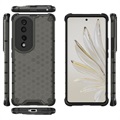 Honeycomb Armored Honor 70 Pro Hybridikotelo - Musta