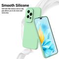 Honor 200 Lite Nestemäinen Silikoni Suojakuori - Vihreä