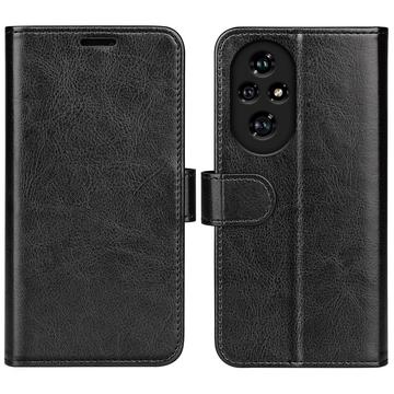 Honor 200 Pro Lompakkokotelo Magneettisella Sulkijalla (Avoin pakkaus - Erinomainen) - musta
