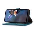 Honor 200 Smart/X7c Lompakkomallinen Nahkakotelo kanssa RFID - Sininen