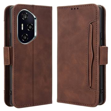 Honor 300 Pro/300 Ultra -kortinhaltijan lompakkokotelo - ruskea