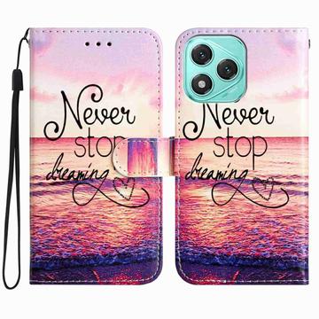 Honor 400 Lite Wonder Series Lompakkokotelo - Älä koskaan lopeta unelmointia