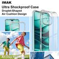 Honor 400 Lite Imak Drop-Proof TPU Suojakuori - Läpinäkyvä