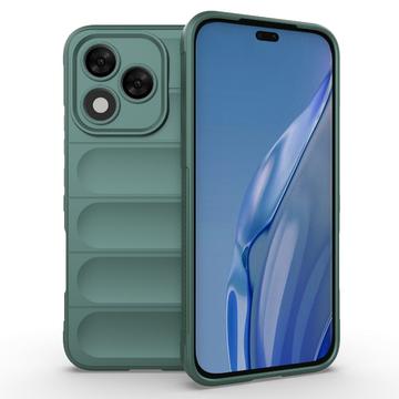 Honor 400 Lite Rugged TPU Suojakuori - Vihreä