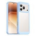 Honor 600/600 Pro Anti-Shock Hybridikotelo - Sininen