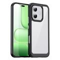 Honor 600 Lite Anti-Shock Hybridikotelo - Musta