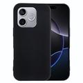 Honor 600 Lite Liukumaton TPU-kotelo - musta
