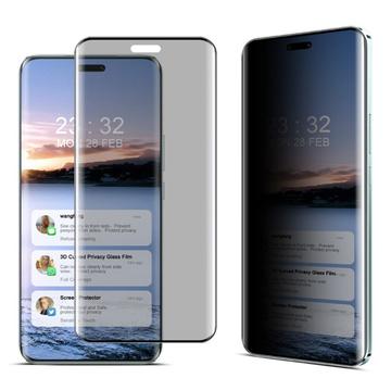 Honor Magic6 Pro Yksityisyyttä Suojaava Täysin Peittävä Panssarilasi - 9H
