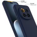 Honor Magic7 Pro Nestemäinen Silikoni Suojakuori - MagSafe-yhteensopiva - Tummansininen