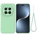 Honor Magic7 Pro Nestemäinen silikonikotelo käsihihnalla