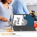 Honor Pad X8a Tri-Fold Sarjan Smart Lompakkokotelo - Kissa