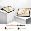 Honor Pad X9a Tri-Fold Series Smart Folio -kotelo - harmaa