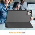 Honor Pad X9a Tri-Fold Series Smart Folio -kotelo - harmaa