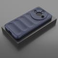 Honor X60 Rugged TPU Suojakuori - Tummansininen