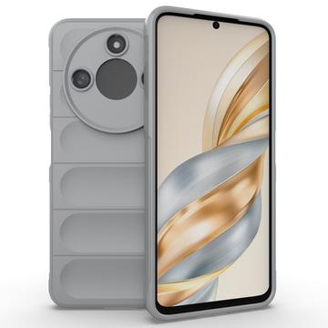 Honor X60 Rugged TPU Suojakuori - Vaaleanharmaa