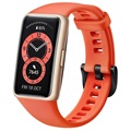 Huawei Band 6 Vedenkestävä Aktiivisuusranneke - Oranssinkeltainen Auringonnousu