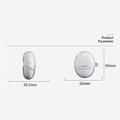 Huawei FreeBuds 6 Iskuja-Vaimentava TPU Suojakuori - Läpinäkyvä