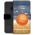 Huawei Mate 20 Pro Premium Lompakkokotelo - Koripallo