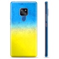 Huawei Mate 20 TPU Kotelo Ukrainan Lippu - Kaksisävyinen