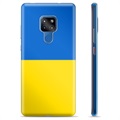 Huawei Mate 20 TPU Kotelo Ukrainan Lippu - Keltainen ja vaaleansininen