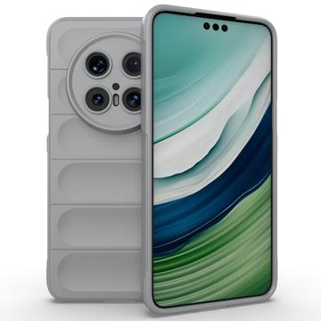 Huawei Mate 70 Pro/70 Pro+ Rugged TPU Suojakuori - Vaaleanharmaa