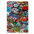 Huawei MatePad 11.5 S Tri-Fold Sarjan Smart Lompakkokotelo - Graffiti