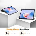 Huawei MatePad 11.5 S Tri-Fold Sarjan Smart Lompakkokotelo - Harmaa