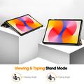 Huawei MatePad SE 11 Tri-Fold Sarjan Smart Lompakkokotelo - Graffiti