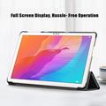 Huawei MatePad T10/T10s Tri-Fold Sarjan Smart Lompakkokotelo - Älä koske minuun