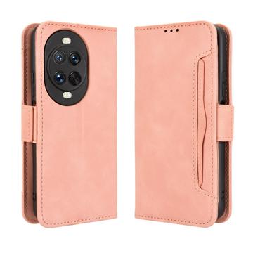 Huawei Nova 14 Ultra -kortinhaltijan lompakkokotelo - vaaleanpunainen