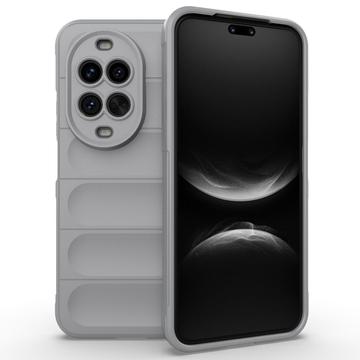 Huawei Nova 14 Ultra Rugged TPU Suojakuori - Vaaleanharmaa